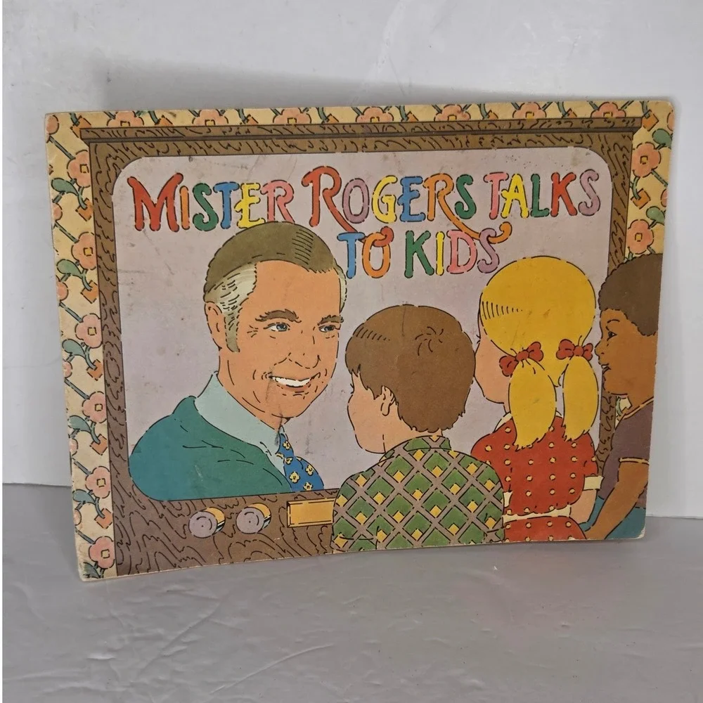 Vintage Mister Rogers Talks to Kids Booklet Blue Cross Blue Shield PA 1974 Rare